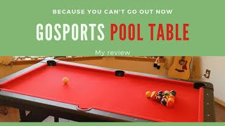 GoSports Pool Table Review