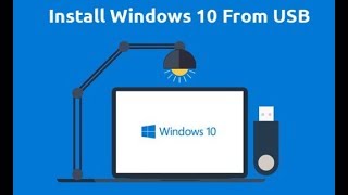 How to Install Windows 10 From USB Flash Driver! (Complete Tutorial)