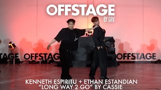 Kenneth Espiritu + Ethan Estandian choreography to “Long Way 2 Go” by Cassie at Offstage