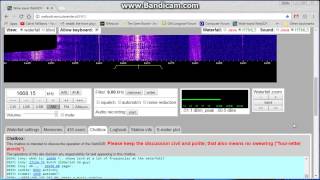 Music Pirate heard on WebSDR - 1668.0kHz