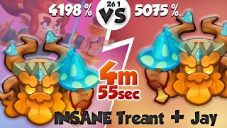 Treant + Jay is AWESOME! Must Try! 4 min 55 sec | PVP Rush Royale