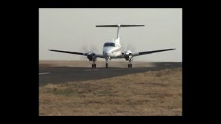 King Air F90 departure