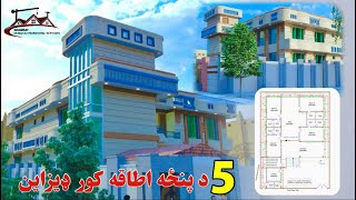 5 Rooms House Design & Video Animation