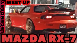 MAZDA RX-7 The Legendary Meet up | Mazda RX-7 3rd-Generation Dragster Fat Tires | Mazda Sports Cars