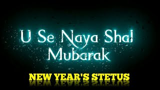 Happy New Year 2022 | Black Screen Status | New Year Status | Whatsapp Status 2022 | Love Shayari NL