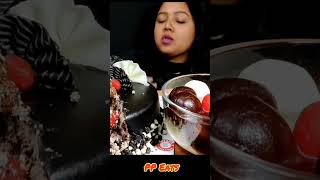 ASMR eating Cake & Rasgulla... 😋 #mukbang #asmreating #eattingsounds