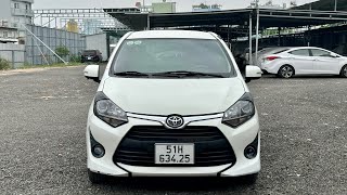 Xe Toyota Wigo 1.2G Mt 2019 số sàn, xe gia đình sử dụng lên full option 01 chủ mua mới từ đầu.