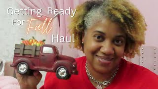 Getting Ready for Fall Haul | Hobby Lobby & Dollar Tree Decor &Finds! �🎃🕸🍂🍃�;