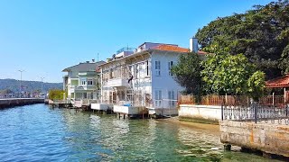 Walking in Istanbul 2019 | Bosphorus Walk Çayırbaşı to Büyükdere Sarıyer