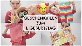 GESCHENKE ZUM 1. GEBURTSTAG l nachhaltig l Spielzeug & Kleidung l HelloCathi