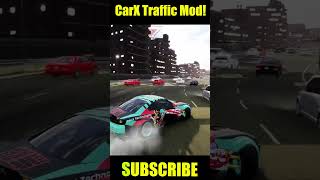 Cutting up while drifting in CarX Drift Racing Online w/ Traffic Mod