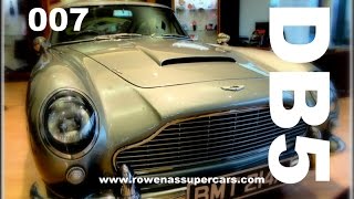 Aston Martin DB5 review from James Bond 007, Rowena's Supercars Part 2