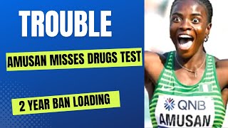 BREAKING NEWS: TOBI AMUSAN MISSES 3 DRUGS TEST