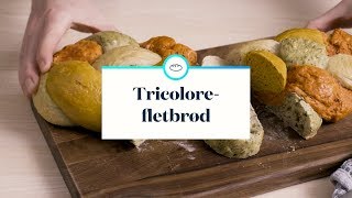 Tricolore-fletbrød