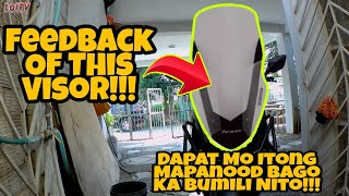 Nmax-155 Long And Clear Visor Feedback | Sulit Nga Ba.? | Motovlog