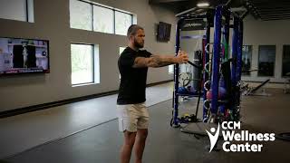 CCM Wellness Center - Pallof Press using the Synergy360 System