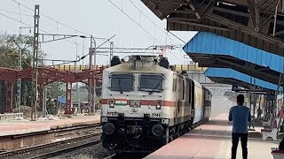 Dust Raising WAP7 130+ Kmph RDSO Speed Trial Attacks Kamarkundu