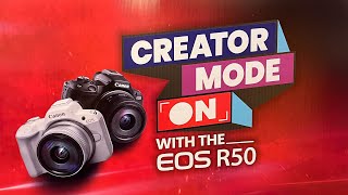 Canon eos r50 event at bbsr ||Creator mode on with r50 ||canon camera for vlogging||#canon #odianana