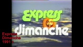 EXPRESS DIMANCHE z 1991 r. - TV program satyryczny