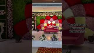 Engagement Decoration at My Home Mangala club house.