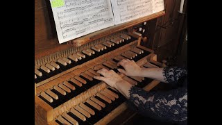 Johann Kaspar Kerll - Passacaglia in d, Historic organ Louis LEBE 1696, Chaource, by Galina Elshaeva