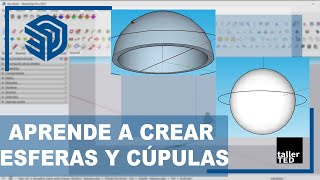 Crea esferas y cúpulas fácil y rápido | Tutorial corto de Sketch Up