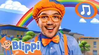 Summer Rainbow! 🌈 |  Blippi 🔍 | Kids Learning Videos! | Exploring and Learning