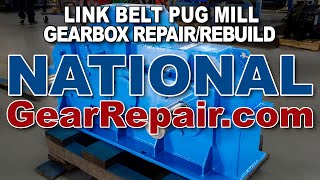 Link Belt Pug Mill Gearbox Repair Rebuild