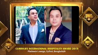 Platinum Lounge, SYLHET, Bangladesh - Curry Life International Hospitality Award 2019