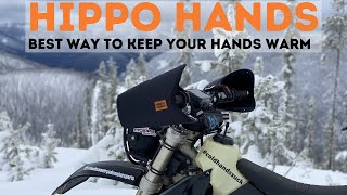 The BEST way to keep your hands warm for winter riding.