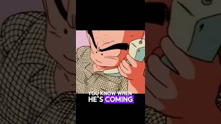 KRILLIN knows when FRIEZA is coming #dragonball #tfs