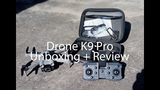 Unboxing + Review Drone K9 Pro 4K Da Aliexpress De 200 Reais