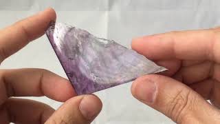 Amethyst slab Rwanda 19 grams