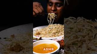 EGG LABAA, KOTHU PAROTTA, EGG NOODLES, QUAIL GRAVY, CHICKEN LOLLIPOP, CHICKEN LEG FRY | FOODIES ASMR