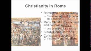 Unit 5 Part 5-Rise of Christianity and the Fall of the Roman Empire