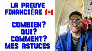 Preuve de fond 🇨🇦, combien d'argent ? quels documents fournir et comment les obtenir ?