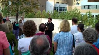 Bishop Piche' at 40 Days for Life Twin Cities