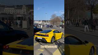 @gtoscud Beautiful Ferrari 430 Scuderia in Town 💛🖤 #ferrari #shorts #youtyouth #youtubeshorts