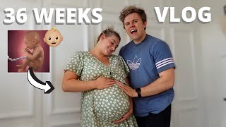 36 WEEKS PREGNANT VLOG | James and Carys