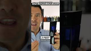 Bad Boy Cobalt Elixir by Carolina Herrera 1 Min Review #2024 #fragrance #fyp