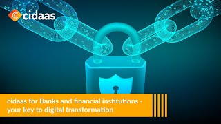 cidaas for Banks and financial institutions - your key to digital transformation