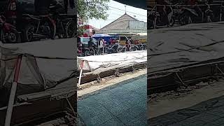 Macet Pasar Bawang Adiwerna