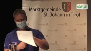 Siegerehrung St. Johanner Quiz 2020