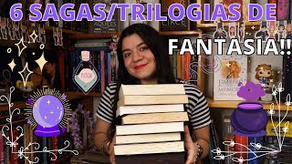 6 SAGAS/TRILOGIAS DE FANTASIA QUE DEBERIAN DE LEER!! Por orden de dificultad!!