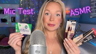 ASMR🎙️MIC AND CAMERA 🎥TEST-Gum chewing, mic scratching, tapping and MORE!✨