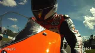 PETE WRIGHT REPSOL HONDA RR9 DONNINGTON TRACK DAY 5