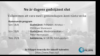 Gudstjänst 20240811