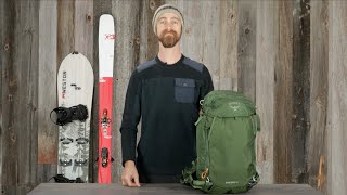 Osprey Packs | Soelden/Sopris | How To Attach Skis & Snowboards