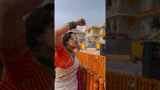 Kangana Ranaut chants Jai Shri Ram at #Rammandir Pran pratishtha #ytshorts  #kanganaranaut