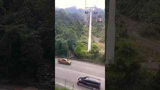 Malaysia Genting Highland Cable Car | #shortvideo #youtubeshorts #travel